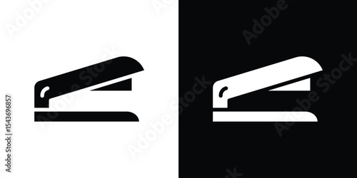 Stapler icon collection. line stroke icon. EPS 10