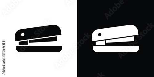Stapler icon collection. line stroke icon. EPS 10