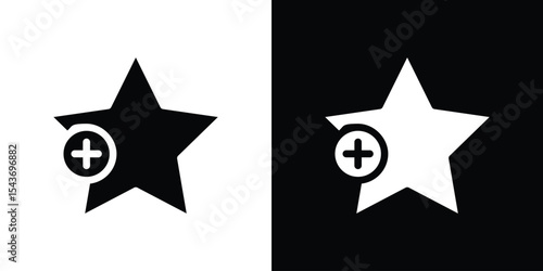 Star favorite icon collection. line stroke icon. EPS 10