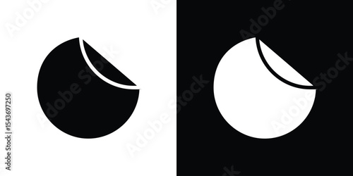 Sticker icon collection. line stroke icon. EPS 10