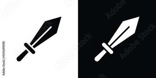 Sword icon collection. line stroke icon. EPS 10