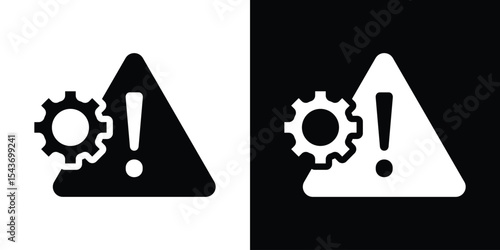 System error icon collection. line stroke icon. EPS 10