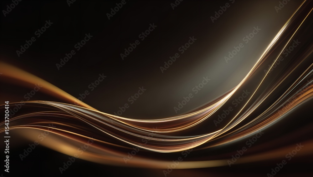 A dance of bronze light streaks gracefully weaving like time slipping away Smooth gradient black A dance of bronze light streaks gracefully weaving like time slipping away Smooth gradient black