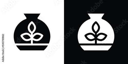 Terrarium icon collection. line stroke icon. EPS 10