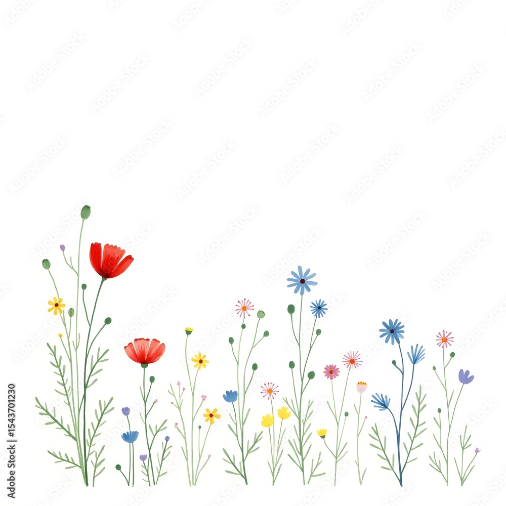 Fototapeta premium Floral background 