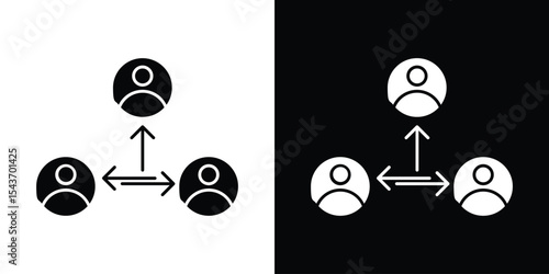 Third party icon collection. line stroke icon. EPS 10