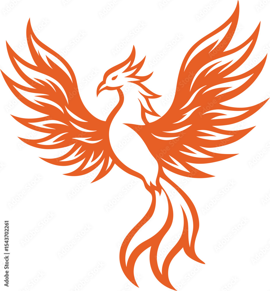 Fototapeta premium vector illustration of a bird