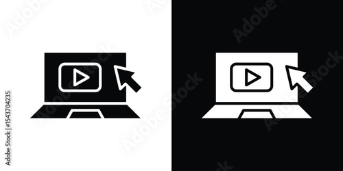 Tutorials icon collection. line stroke icon. EPS 10