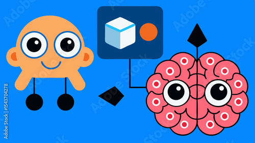 Quantum Multiverse Data Visual – Futuristic Neural Grid Vector Art.