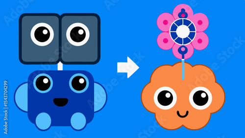 Quantum Multiverse Data Visual – Futuristic Neural Grid Vector Art.