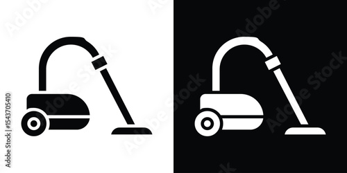 Vacuum cleaner icon collection. line stroke icon. EPS 10