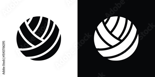 Volleyball icon collection. line stroke icon. EPS 10
