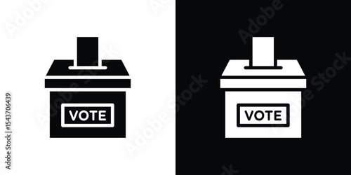 Voting icon collection. line stroke icon. EPS 10