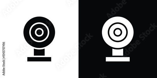 Webcam icon collection. line stroke icon. EPS 10
