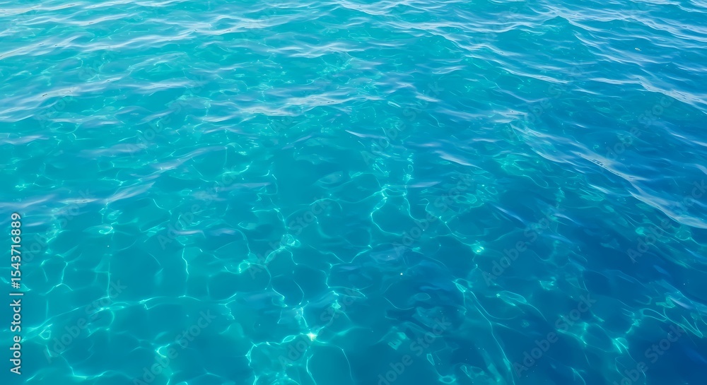 Tranquil Turquoise Water Texture Serene Ocean Surface Background Tranquil Turquoise Water Texture Serene Ocean Surface Background