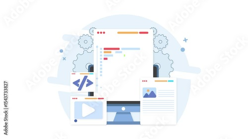 Cloud Data Analytics and Visualization with Laptop and Graphs 