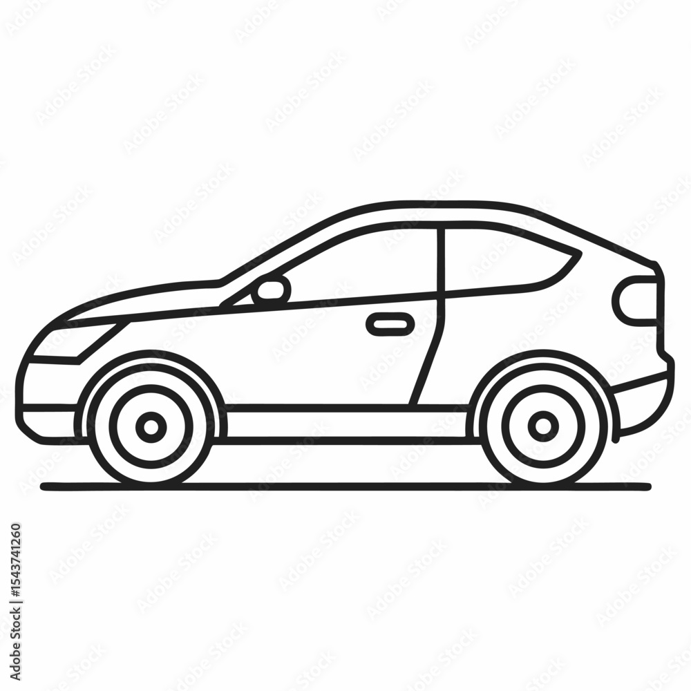 Fototapeta premium car vector illustration