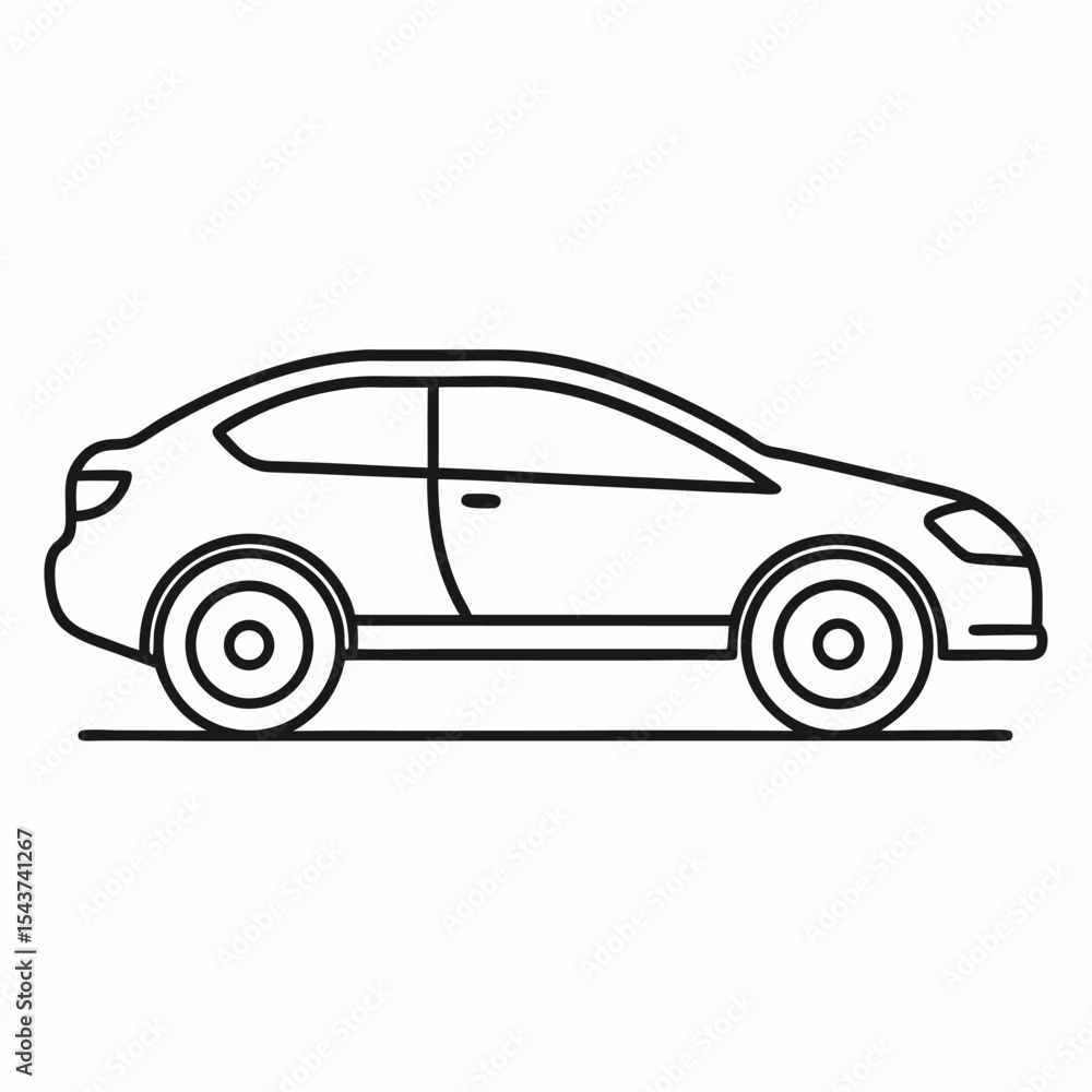 Fototapeta premium car vector illustration