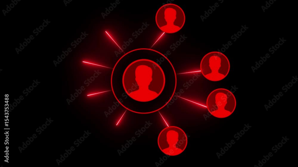 Global network connection line pattern neon animation background. Digital interface neon icon connection concep Animation of fast People network icon digital interface connection dark background. Global network connection line pattern neon animation background. Digital interface neon icon connection concep Animation of fast People network icon digital interface connection dark background.