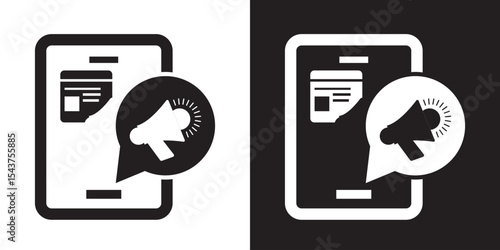 Blogging icon. vector illustration. EPS 10/ AI