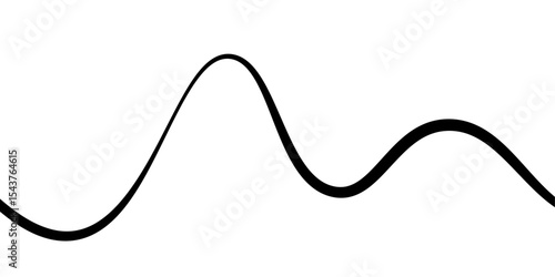 Minimal abstract background with thin black wave lines flowing smoothly across a white backdrop, elegant curves, high contrast, clean and modern design, vector style, no texture, no gradient.