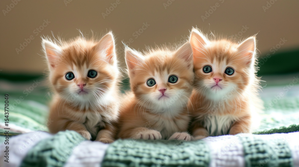 Kittens, small kittens, cheerful kittens Kittens, small kittens, cheerful kittens