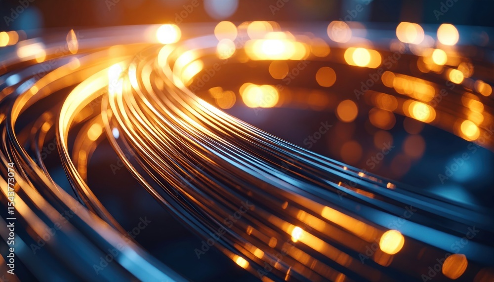Abstract Digital Data Flow: Vibrant fiber optic lines show fast network connection, data speed, technology. Abstract Digital Data Flow: Vibrant fiber optic lines show fast network connection, data speed, technology.