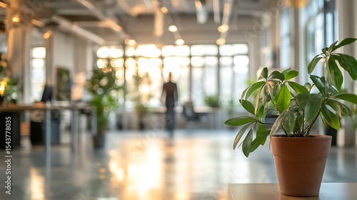 Wallpaper Mural Abstract blur interior coffee shop or cafe for background Torontodigital.ca