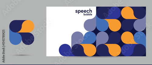 business communication people networking talking dialogue discussion client user feedback opinion mention referral. background banner brochure flyer template, speech bubble illustration