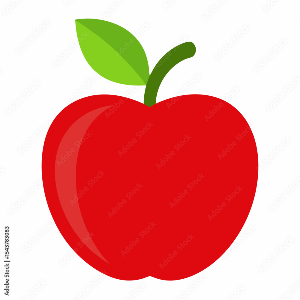 red apple illustration red apple illustration