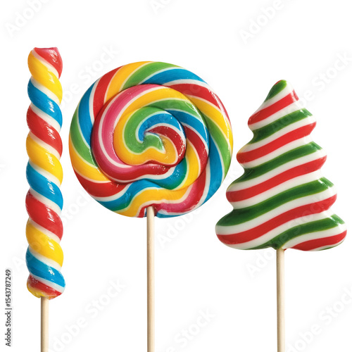 Colorful swirl lollipops a delightful treat perfect for festive celebrations candy sweets sugary treats