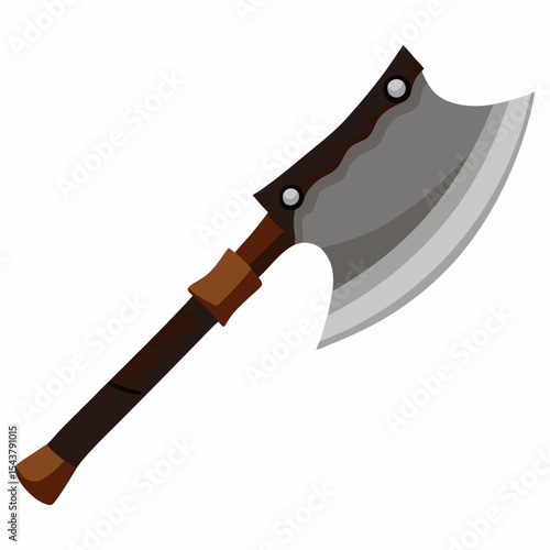 axe isolated on white background