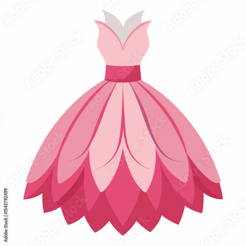 vector illustration of a ballerina