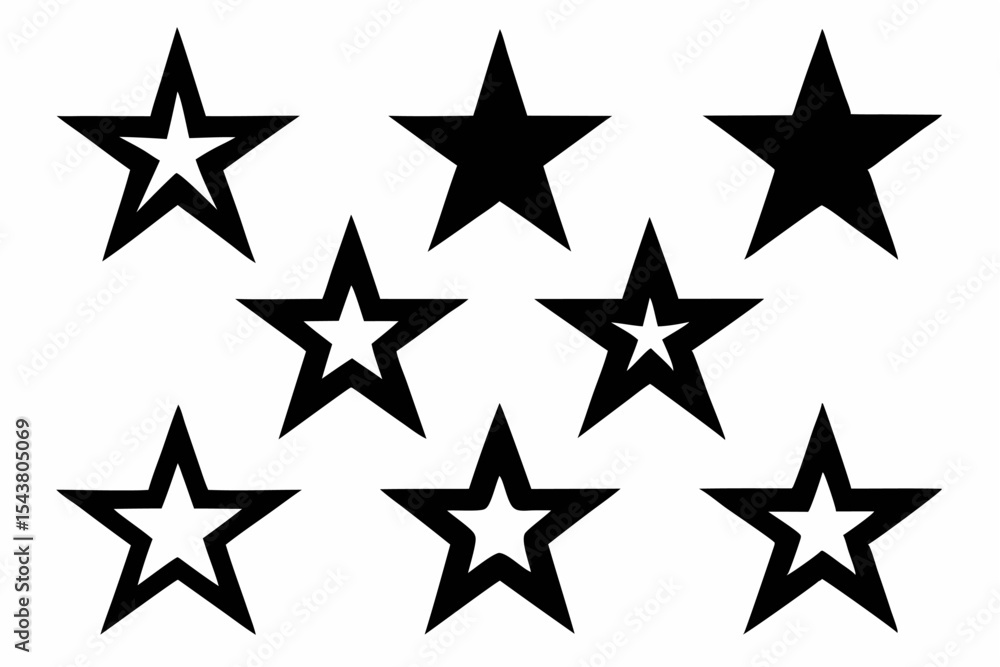 set of stars set of stars