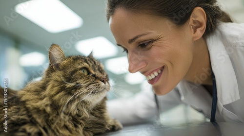 Veterinarian Examining Cat Compassionate Pet Care