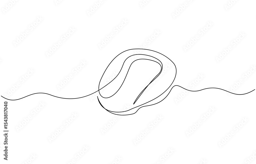 Bedpan continuous one line drawing Single line art Bedpan vector illustration, Editable Stroke. Bedpan continuous one line drawing Single line art Bedpan vector illustration, Editable Stroke.