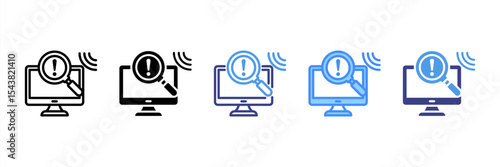 Computer Scan Icon