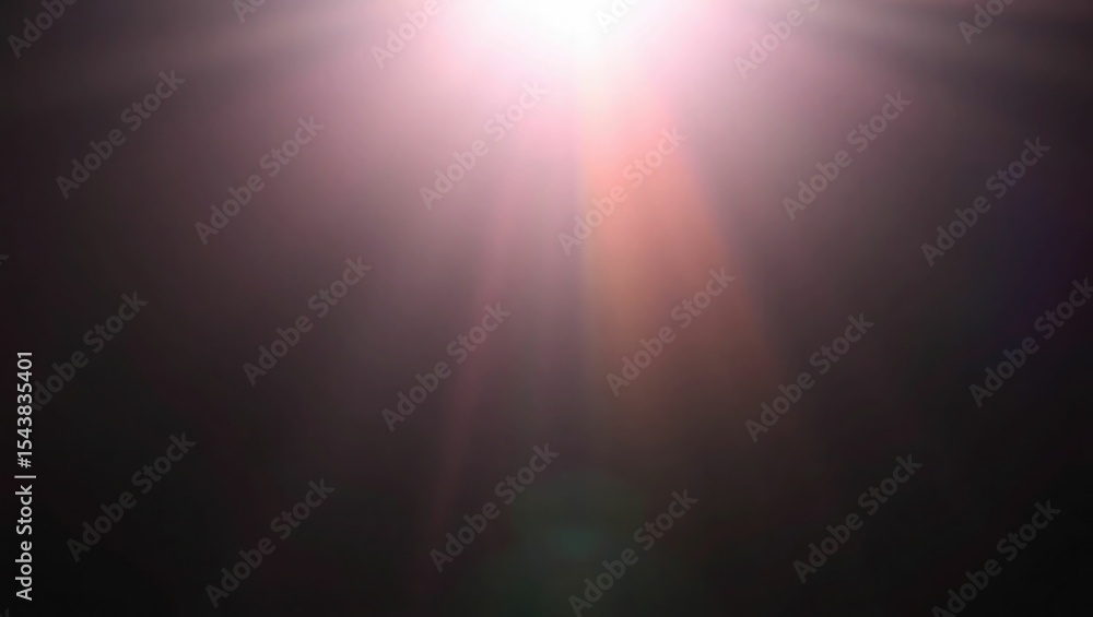 Fototapeta premium Blurred rainbow refraction overlay effect. Light lens prism effect on black background. Holographic reflection, crystal flare leak shadow overlay. Colorful rainbow disco ball light