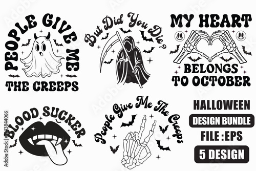 Art & Illustration,This name combines the idea of Halloween monsters, cartoon people, and animals, while aligning with the tags like coloring, funny, children