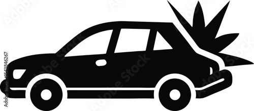  car accident icon