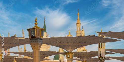 Prophets Mosque in Medina, in Saudi Arabia