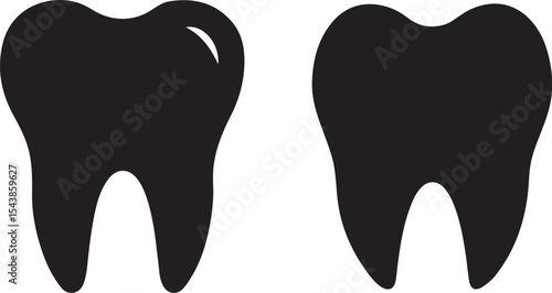 vector tooth icon