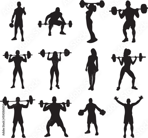 bodybuilder, muscular man, weight lifting, powerlifting, male fitness model, muscular physique, weightlifting champion, bodybuilding competition, athletic male silhouette, strong male figure
