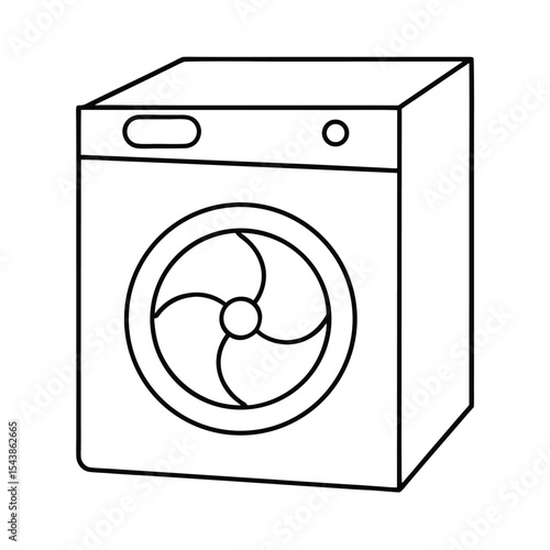 washing machine vector