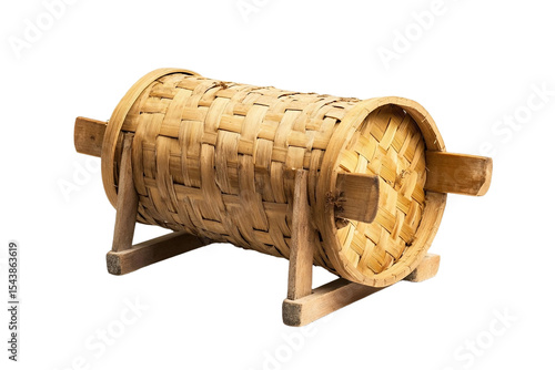 Small grain winnower made of bamboo