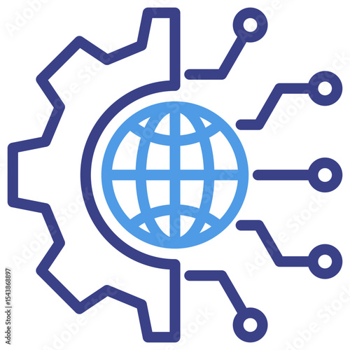 Digital Transformation Icon