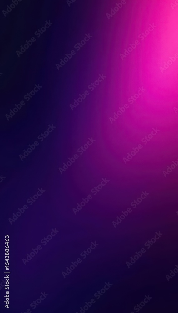 Fototapeta premium Abstract purple gradient, black to magenta blend, neon, paint