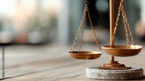 This image highlights a vintage scale symbolizing justice and balance, emphasizing the importance of fairness and equality in society through its classic design.