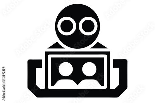 spectator mode icon vector icon