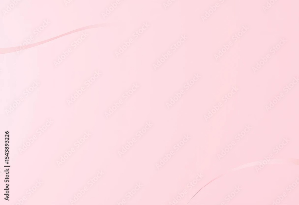 Soft pink minimalist wallpaper with faint ribbon outline and gentle glow,  backdrop, glow